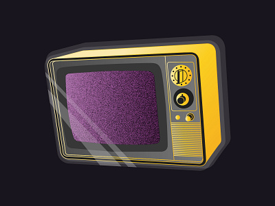 TV design digital illustration pop art