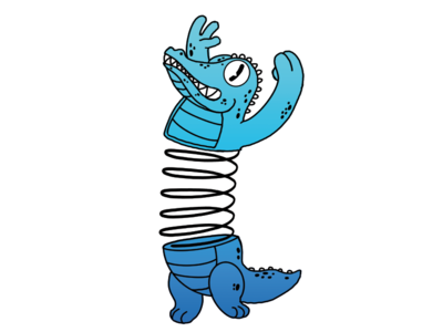 Slinky-croc