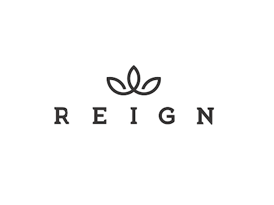 Reign Logo identity logo