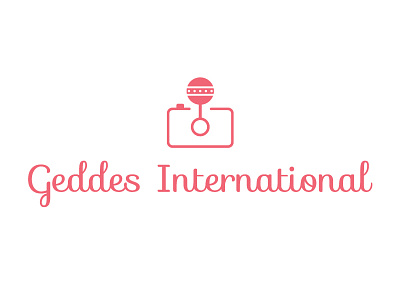 Geddes Baby Photography brand identity logo