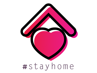 #STAYHOME Icon