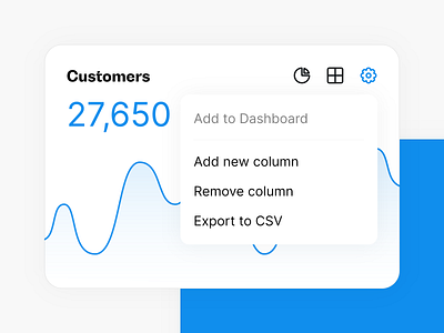 Dashboard - Card - Exploration adobexd analytics chart customer dailyui dashboard dashboard design design exploration icon icons line icons statistics ui ui design uidesign uiux xd
