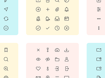 Iconuioo - User Interface icon pack close edit eye folder heart icon icon pack icon set iconography icons icons pack iconset line icons new tab notification search stroke icons ui icons user user interface