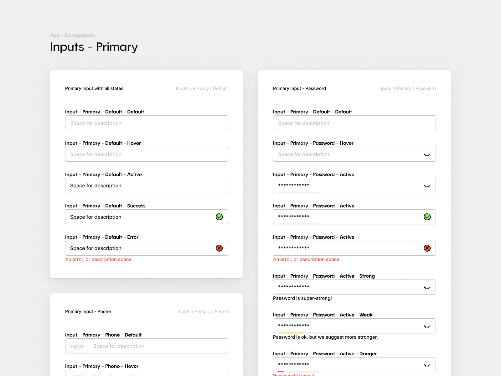 Lemonero - Inputs by Petr Bilek on Dribbble