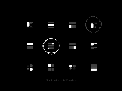 Line Icon Pack - Solid Variant adobexd figma filled icons freebie icon iconography iconpack icons iconset illustrator interface icon minimal sketch solid ui icons