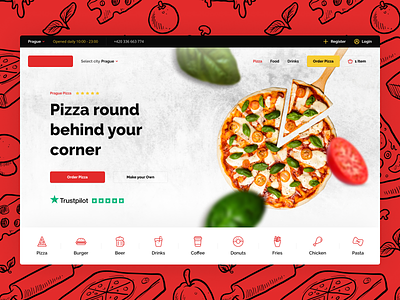 Pizza Restaurant - Web - Exploration 1