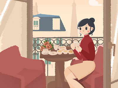 European Illustration Series-In Paris