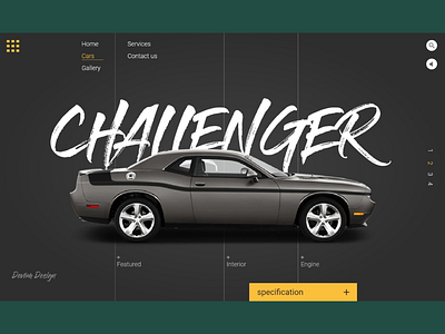 Challenger SRT UI