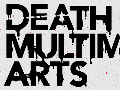 Death by Multimedia Arts death by multimedia arts paul sherwin ang technodium torn typography