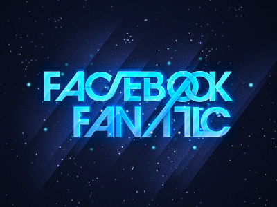 Facebook Fanatic facebook fanatic lighting effects paul sherwin ang technodium type typography