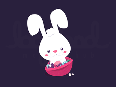 Easter Gif by loopland motion hub on Dribbble