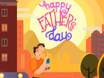 Fathers Day 2d after effect animation branding character character design icon illustration logo motion graphics special day vector
