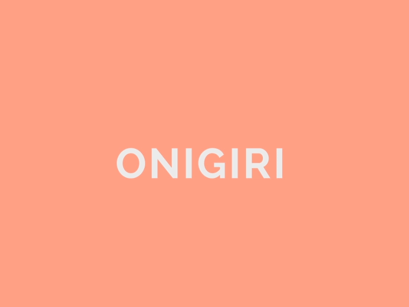 Onigiri animation 2d after animation effects gif illustration onigiri rice