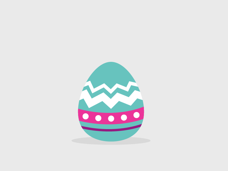 Happy Easter from Cloud Nine animation chicken cloudnine easter egg gif illustration