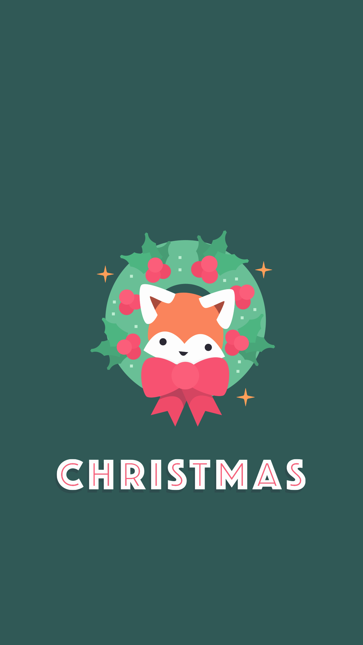 Download Red Panda Christmas Wallpaper For Your Phone By Erika Henell For Agigen On Dribbble PSD Mockup Templates