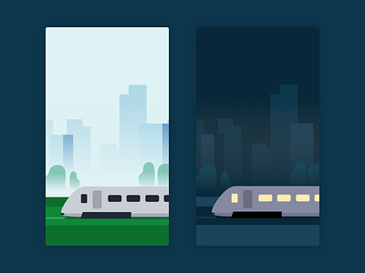 Train Day & Night