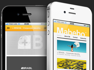 Mahebo™ - Mobile site app clear iphone ipod light minimal mobile pocket portfolio prosite twitter user interface web web design web development