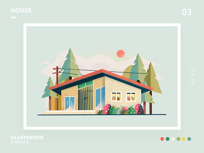 House-03 colour house 插图