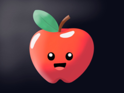 Apple Boy apple apple illustration appleillustration illustration illustrationdaily kids illustration landingpage procreate