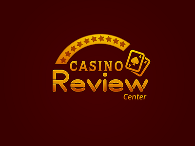 Casino Review Center | Logo Design casino creative design game game design game logo logo