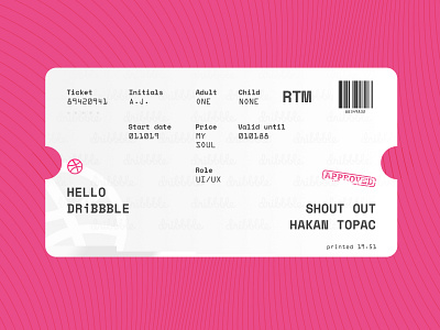 Hello Dribbble! design dribbble first shot hello typography