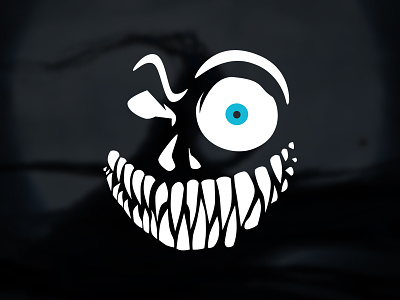Demon'strate — Ghost Theme Logo blog demon ghost logo skull theme