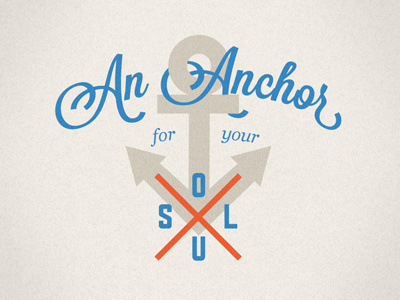 Drbl.Shot Soul.Anchor anchor blue orange