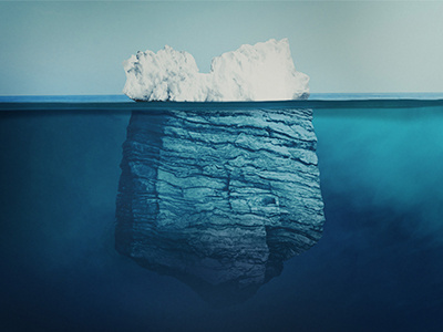 Iceberg by Boaz Crawford on Dribbble