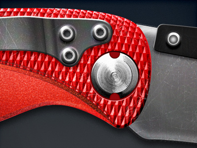 Drbl.Shot Blade blade metal photoshop realistic red tool