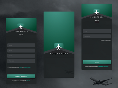 Flightboss - A Fleet Management App app app design branding fleet fleet management flight flight app flight booking logo onboarding onboarding screens onboarding ui saas app saas design sign up splash splash screen user experience user interface user interface design