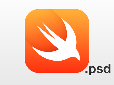 Apple Swift Icon Psd apple download icon ios8 psd swift xcode yosemite