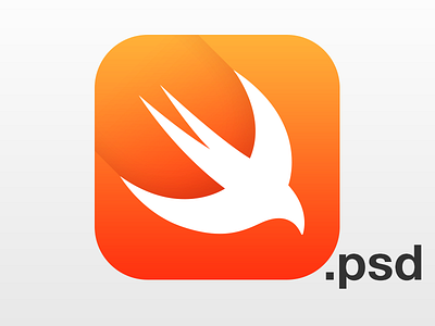 Apple Swift Icon Psd