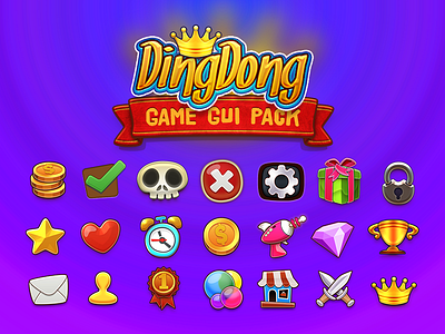 Dingdong GUI Pack PSD