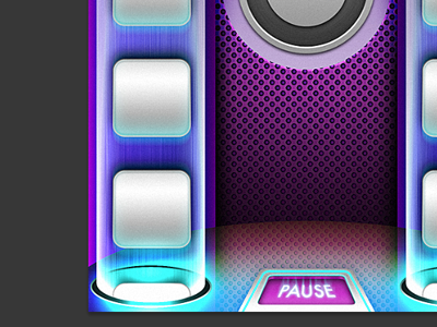 WIP V.1.0 game hologram interface iphone ui weird