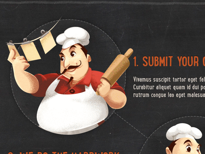 Retro Pizza Chef Logo designs, themes, templates and downloadable graphic  elements on Dribbble