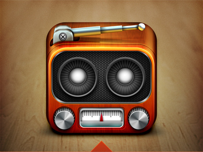 Radio icon dribbble