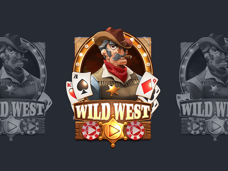 Blackjack Stage 1: Wild West badge blackjack card cowboy decks game level poker sherif slider western wild west