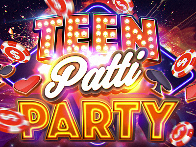 Teen Patti Party Logo