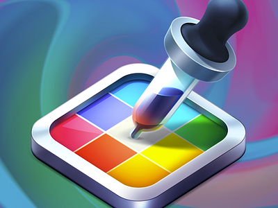 MacOSX Color Code Picker App Icon