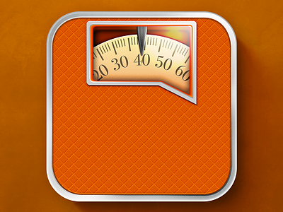 iOS Klout Meter Icon app icon ios klout scale weight