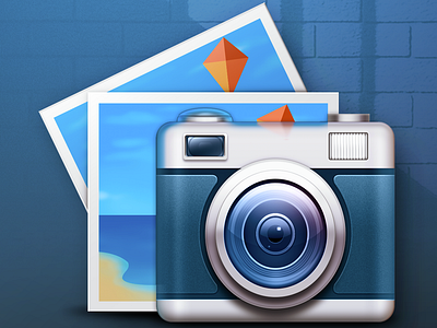 MacOSX Duplicate Photo Remover App Icon app camera duplicate icon itunes mac app mac app store mac icon mac osx osx icon photo remove