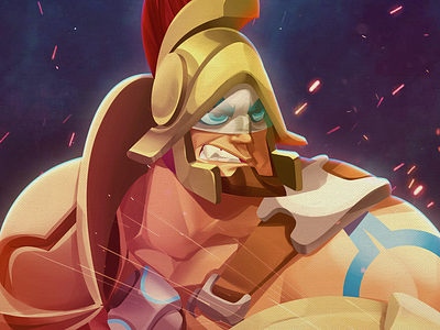 Character Design: Gladiator avatar beard beer character drunk gladiator mascot soldier