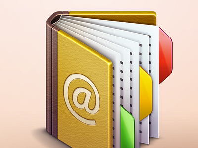 Mac OSX Contact Manager Icon app icon brush customize designer folder icon mac mac icon