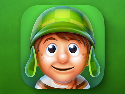 Game Character Icon app character game gamedsgn green icon ios mariobros mascot photoshop weirdsgn
