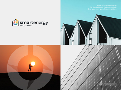 Smart Energy Solutions logo design branding energy