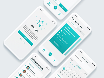 Medical booking application booking medical booking application mobile app ui ux