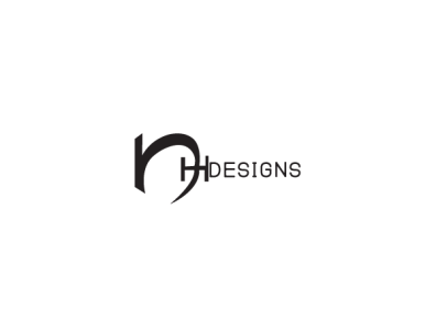 JH Designs logo minimalistic signature logo simplistic