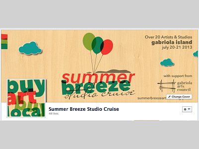 Summer breeze goes social art tour facebook cover image