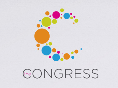 Congress artist collective branding c dots logo