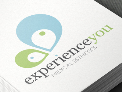 Experienceyou logo development branding butterfly esthetics logo